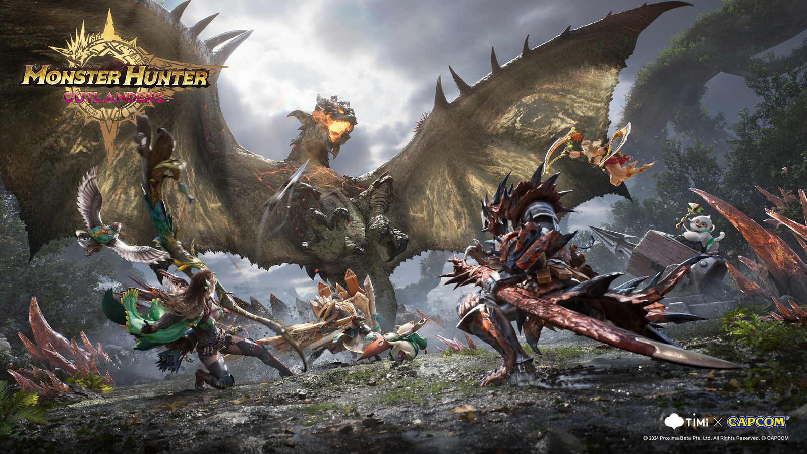 Monster Hunter Outlanders: New Entry from TiMi Studio Group and Capcom Announced