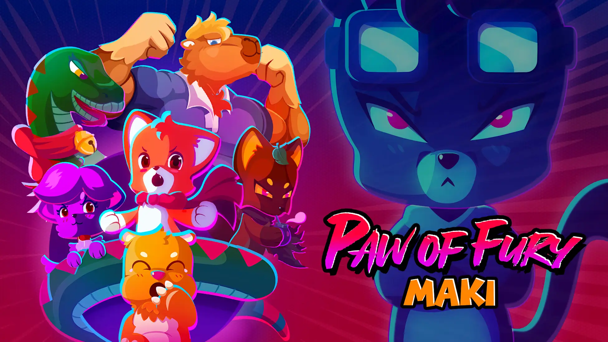 Maki: Paw of Fury Set for December 12 Release on Steam and Nintendo Switch