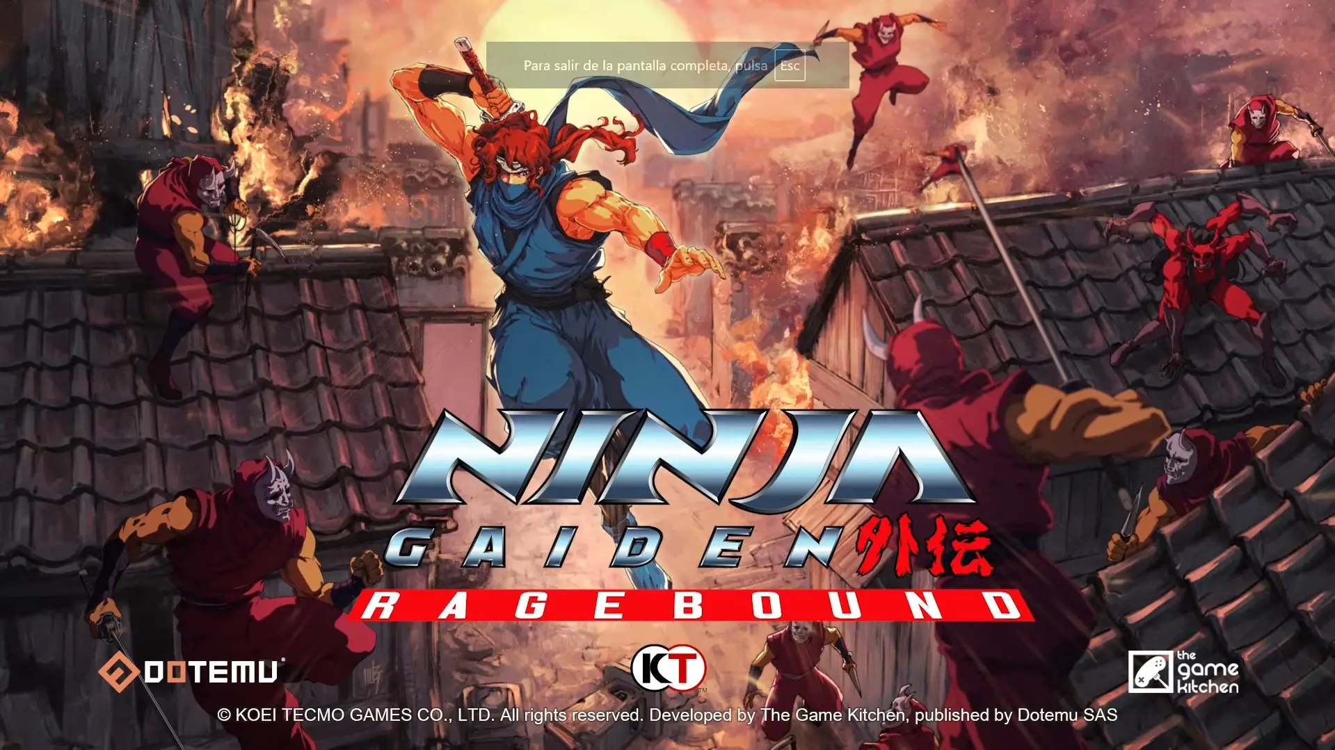 Dotemu Announces NINJA GAIDEN: Ragebound – A New Action Platformer Coming in Summer 2025