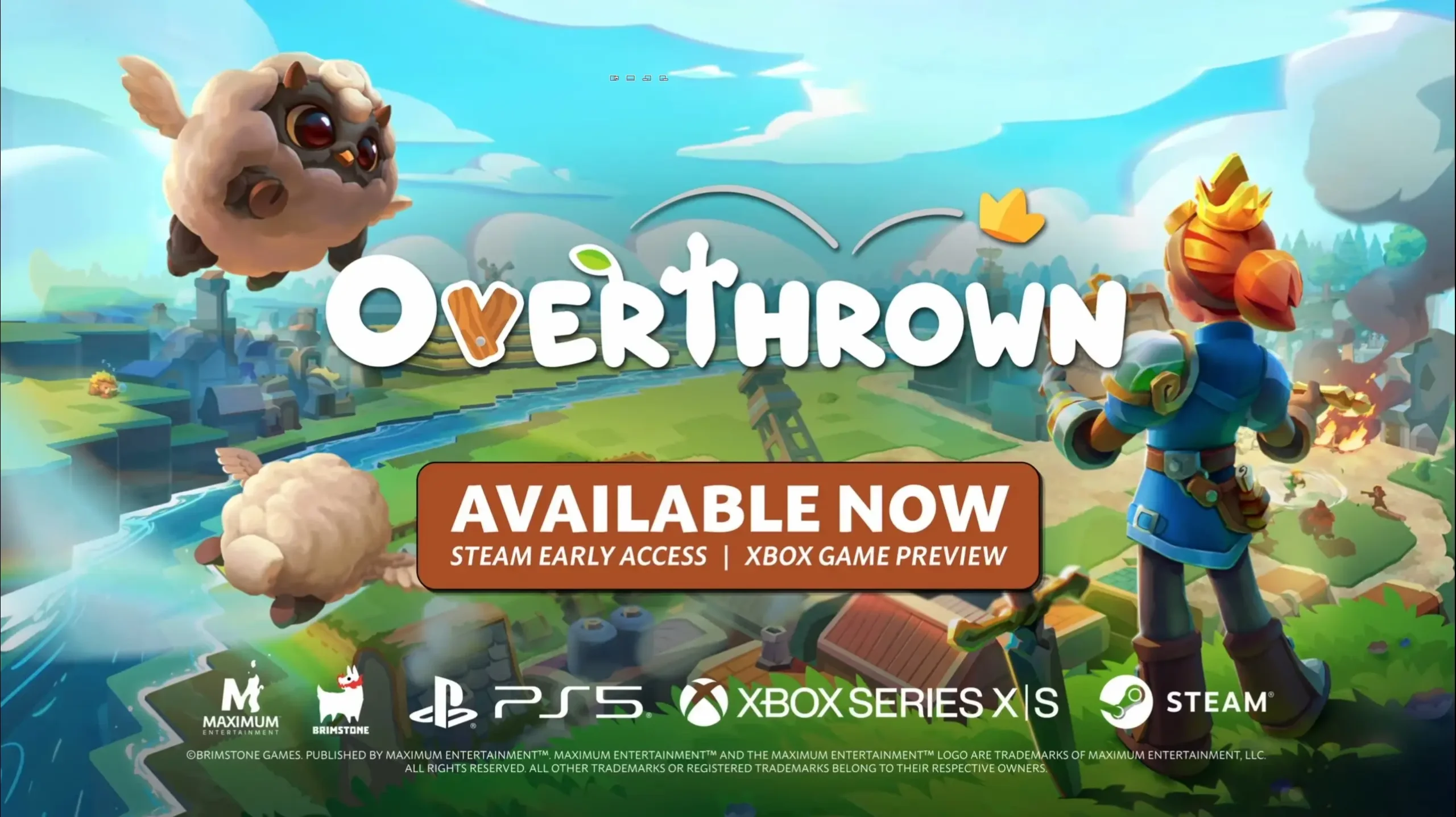 City Builder Overthrown Launches in Steam Early Access and Xbox Game Preview